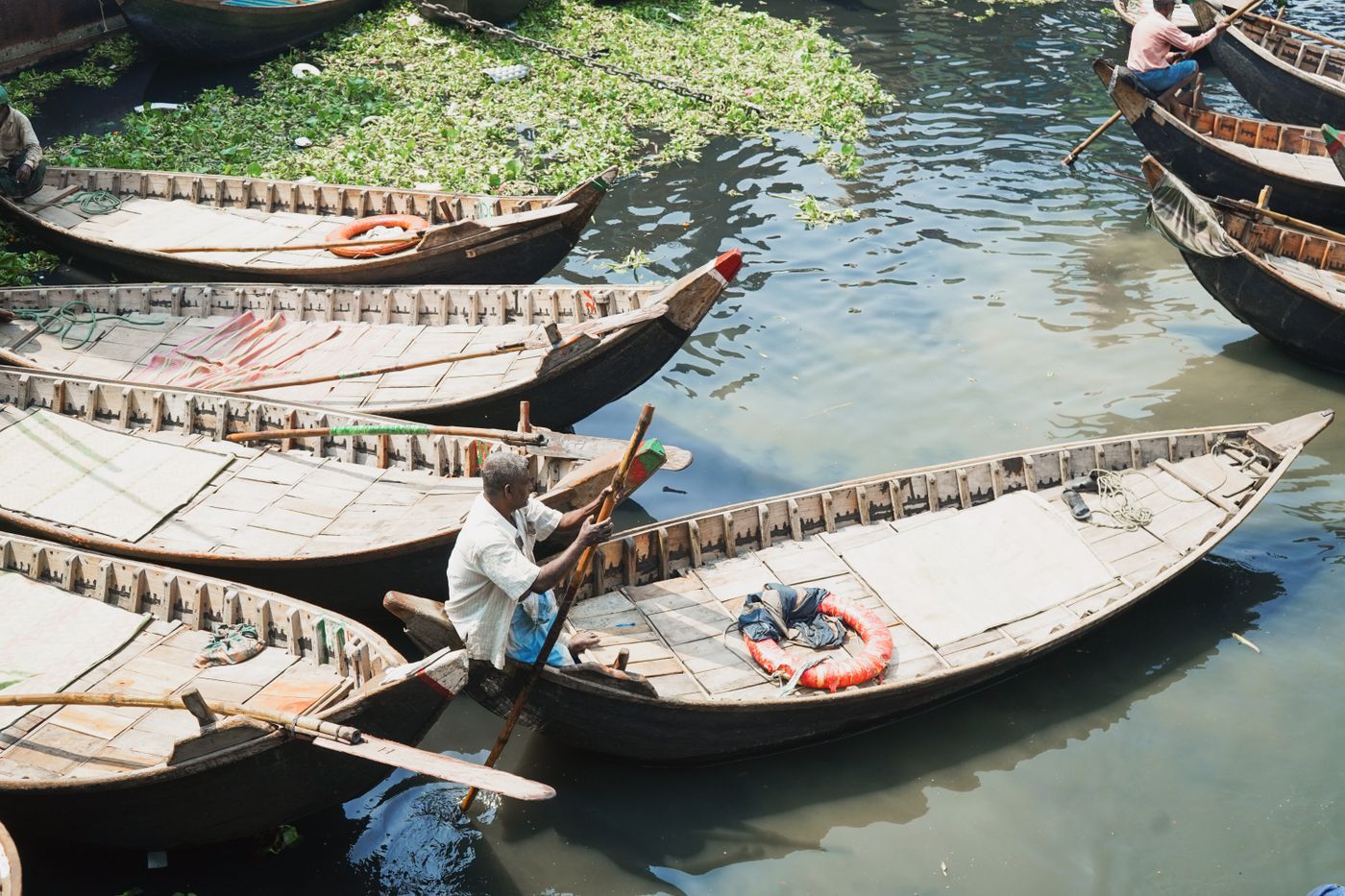 নদীভাঙন ঠেকাতে জিও ব্যাগ ফেলার কাজ শুরু